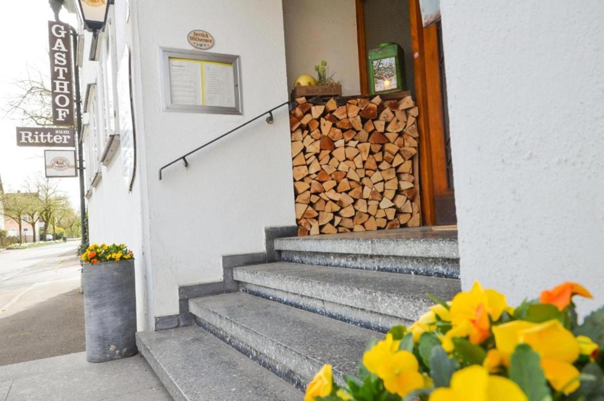 Gasthof Zum Ritter - A Cozy Historical Landmark Ulm Buitenkant foto